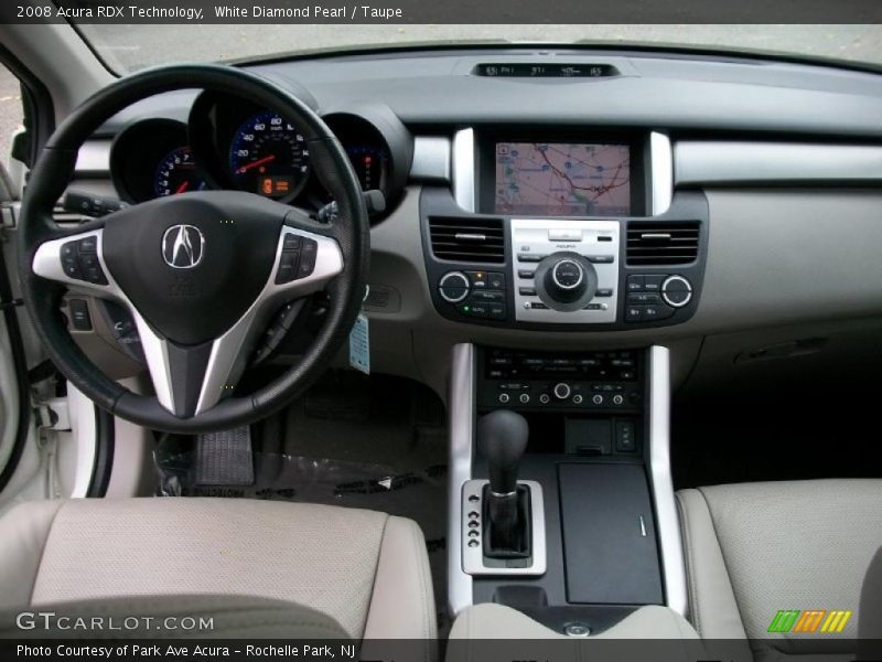 White Diamond Pearl / Taupe 2008 Acura RDX Technology