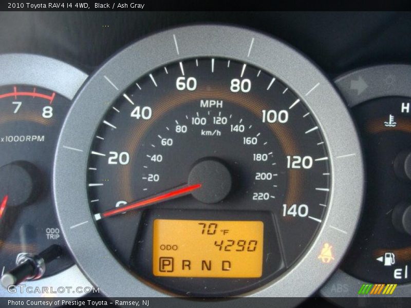 Black / Ash Gray 2010 Toyota RAV4 I4 4WD