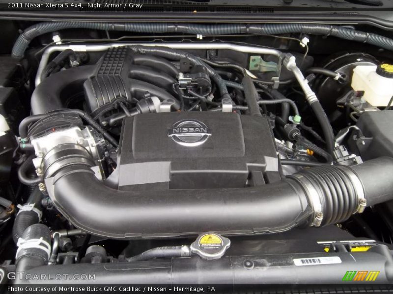  2011 Xterra S 4x4 Engine - 4.0 Liter DOHC 24-Valve CVTCS V6