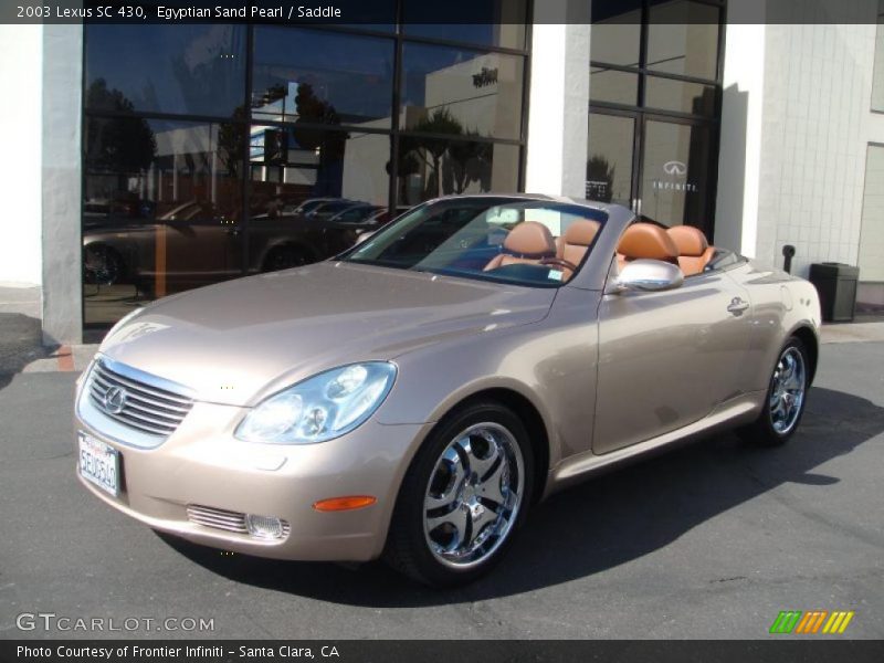 Front 3/4 View of 2003 SC 430