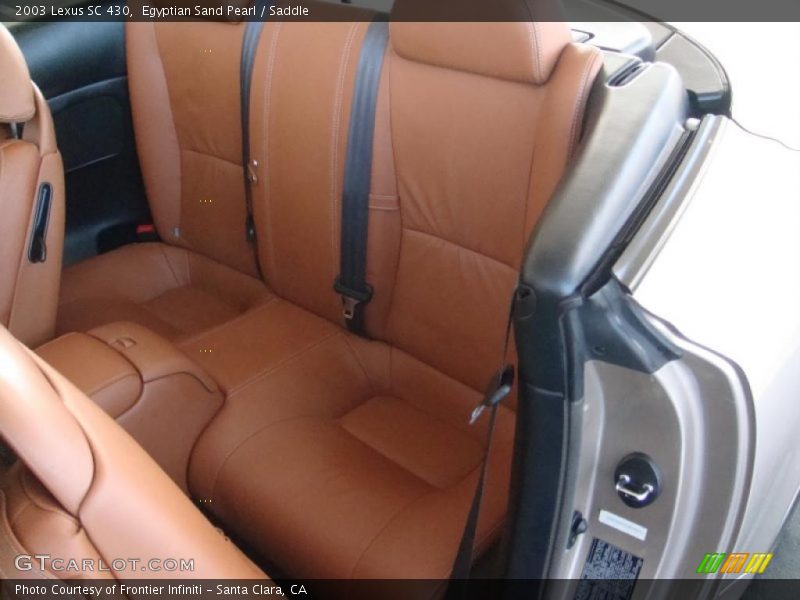  2003 SC 430 Saddle Interior