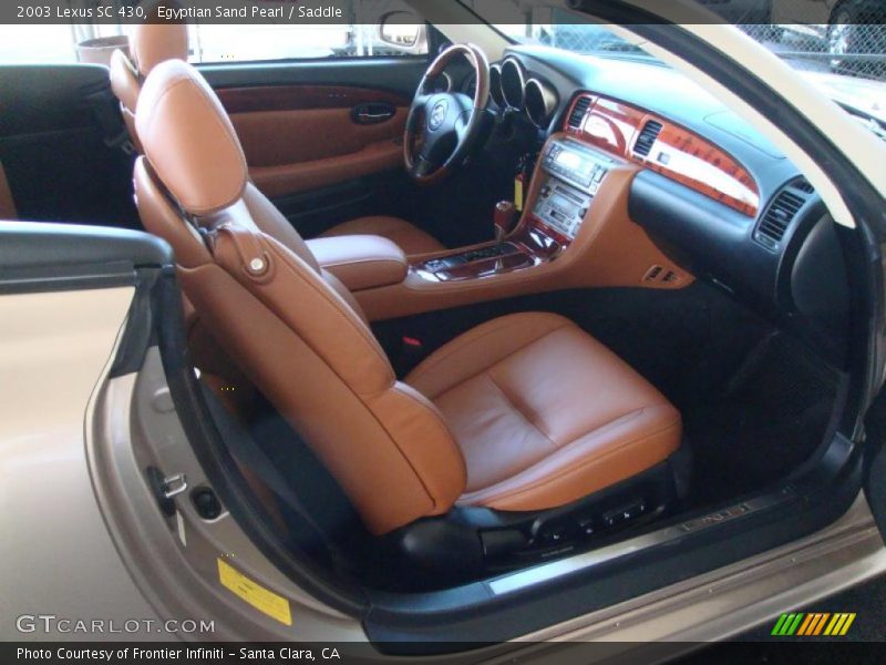  2003 SC 430 Saddle Interior