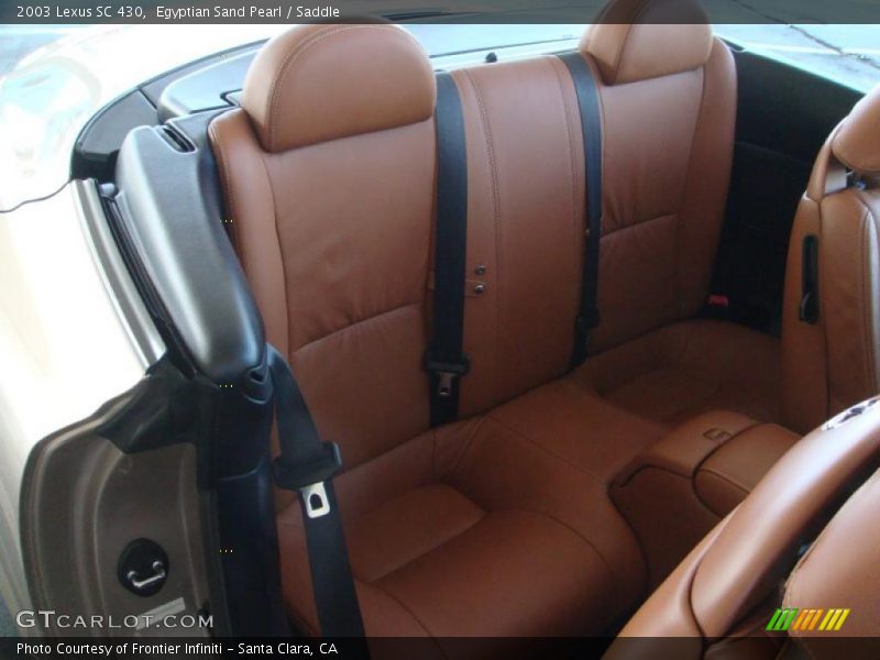  2003 SC 430 Saddle Interior