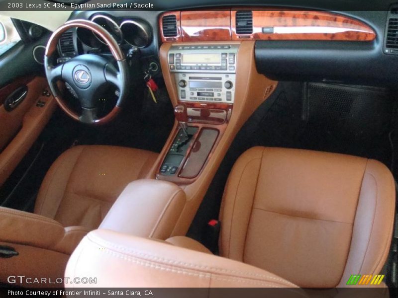 Dashboard of 2003 SC 430