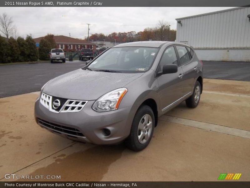 Platinum Graphite / Gray 2011 Nissan Rogue S AWD