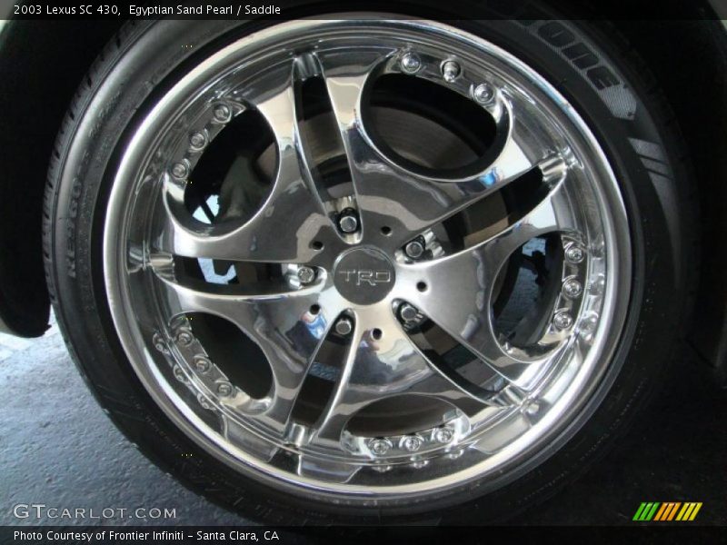 Custom Wheels of 2003 SC 430