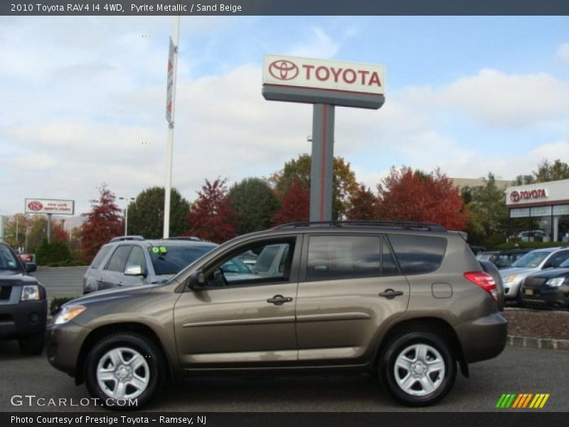 Pyrite Metallic / Sand Beige 2010 Toyota RAV4 I4 4WD