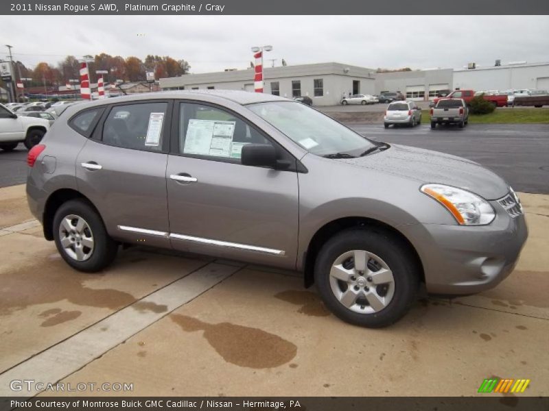 Platinum Graphite / Gray 2011 Nissan Rogue S AWD