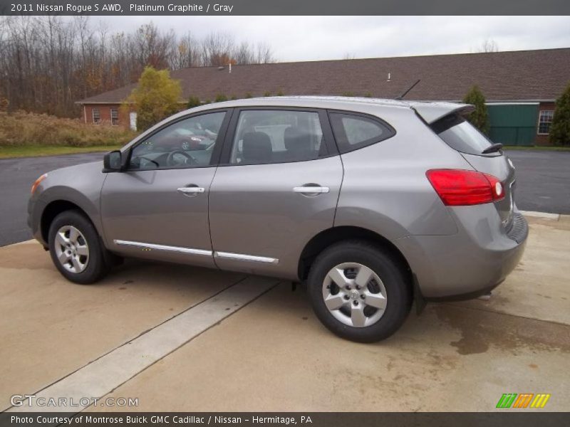 Platinum Graphite / Gray 2011 Nissan Rogue S AWD