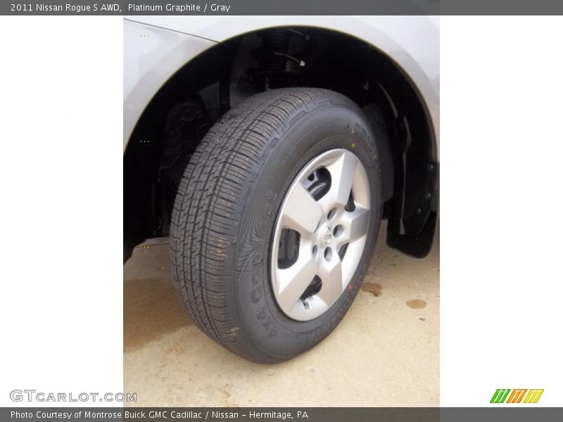 Platinum Graphite / Gray 2011 Nissan Rogue S AWD