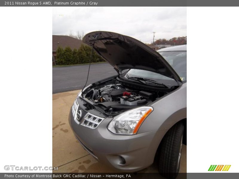 Platinum Graphite / Gray 2011 Nissan Rogue S AWD
