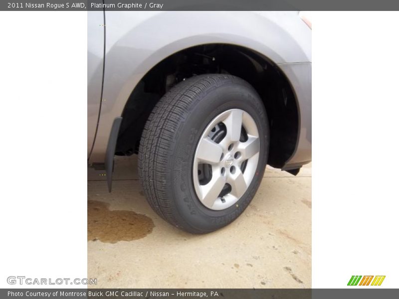 Platinum Graphite / Gray 2011 Nissan Rogue S AWD