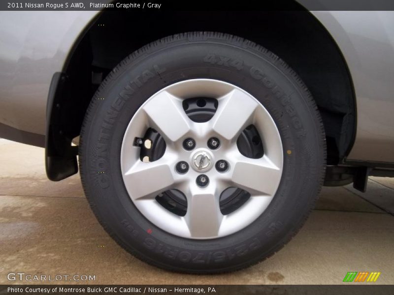  2011 Rogue S AWD Wheel
