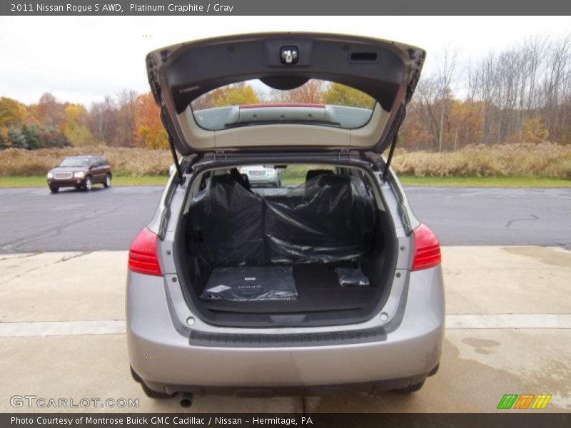 Platinum Graphite / Gray 2011 Nissan Rogue S AWD