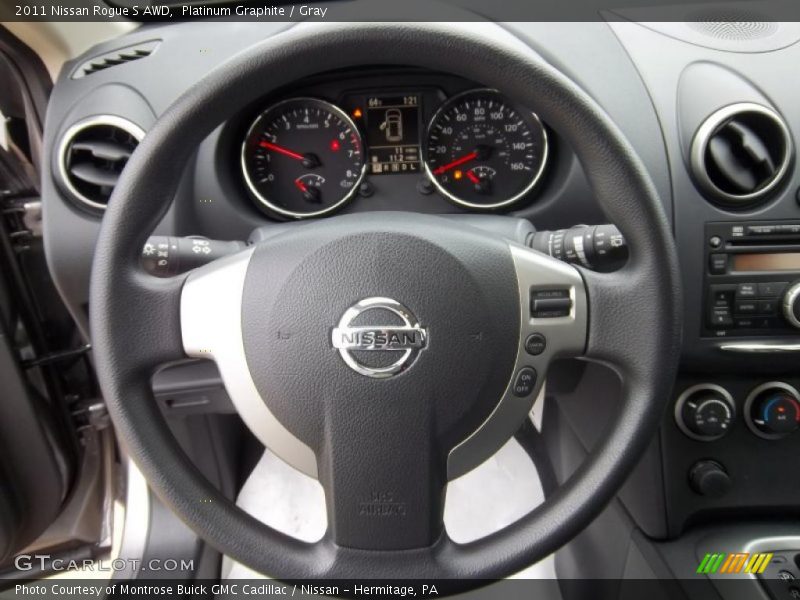  2011 Rogue S AWD Steering Wheel