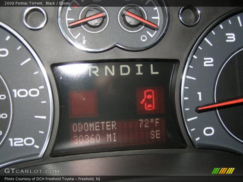 Black / Ebony 2009 Pontiac Torrent