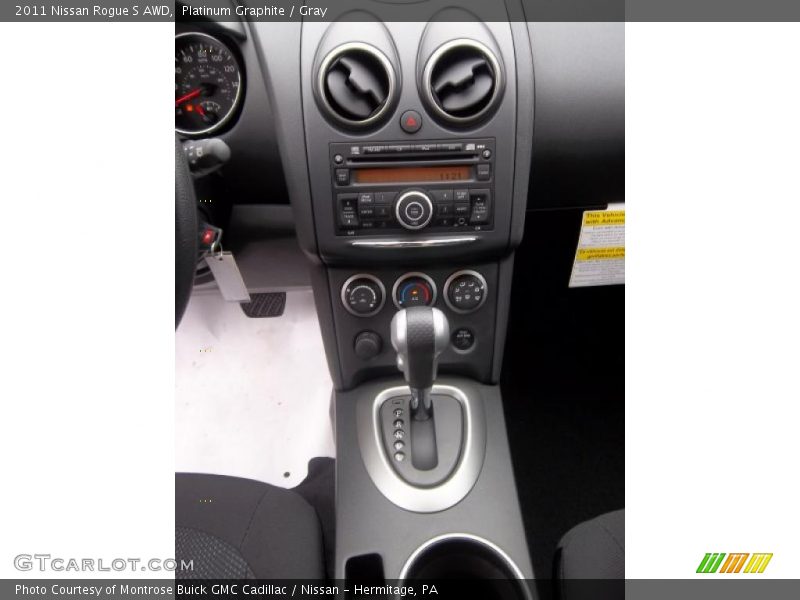  2011 Rogue S AWD Xtronic CVT Automatic Shifter