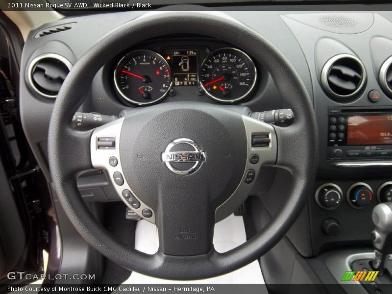  2011 Rogue SV AWD Steering Wheel
