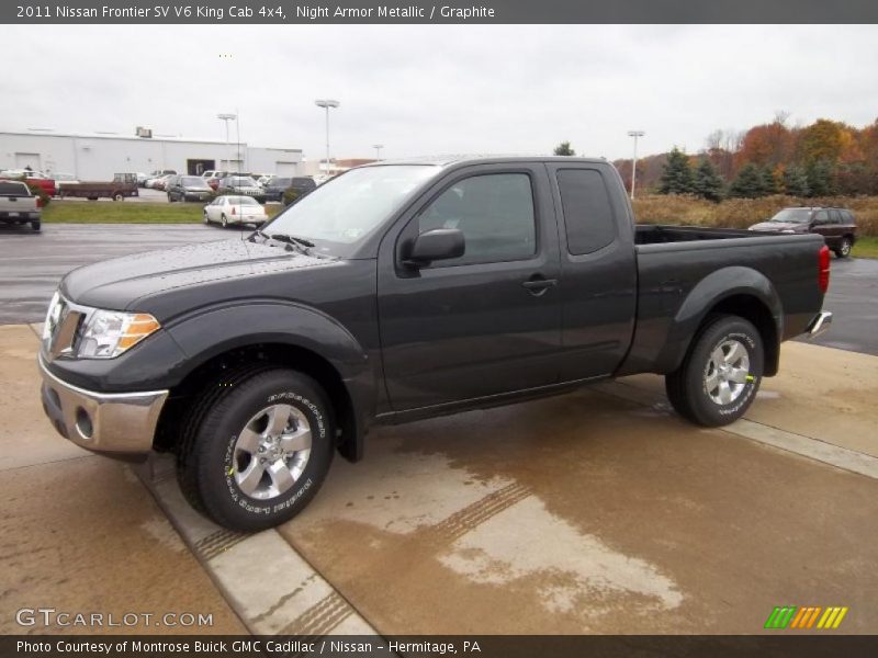 Night Armor Metallic / Graphite 2011 Nissan Frontier SV V6 King Cab 4x4