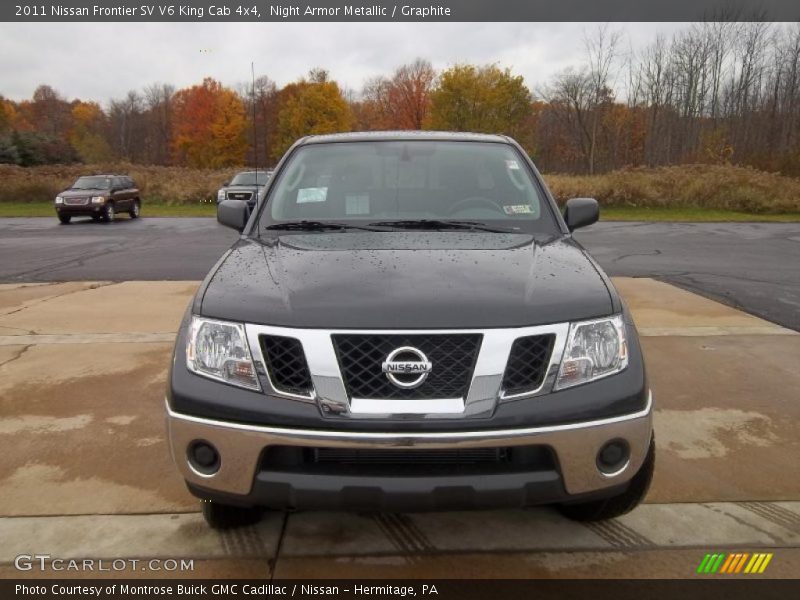 Night Armor Metallic / Graphite 2011 Nissan Frontier SV V6 King Cab 4x4