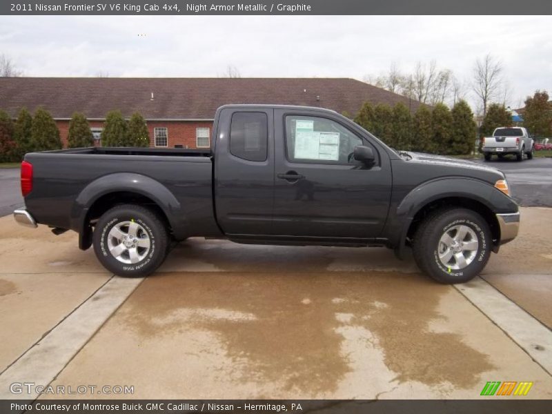 Night Armor Metallic / Graphite 2011 Nissan Frontier SV V6 King Cab 4x4
