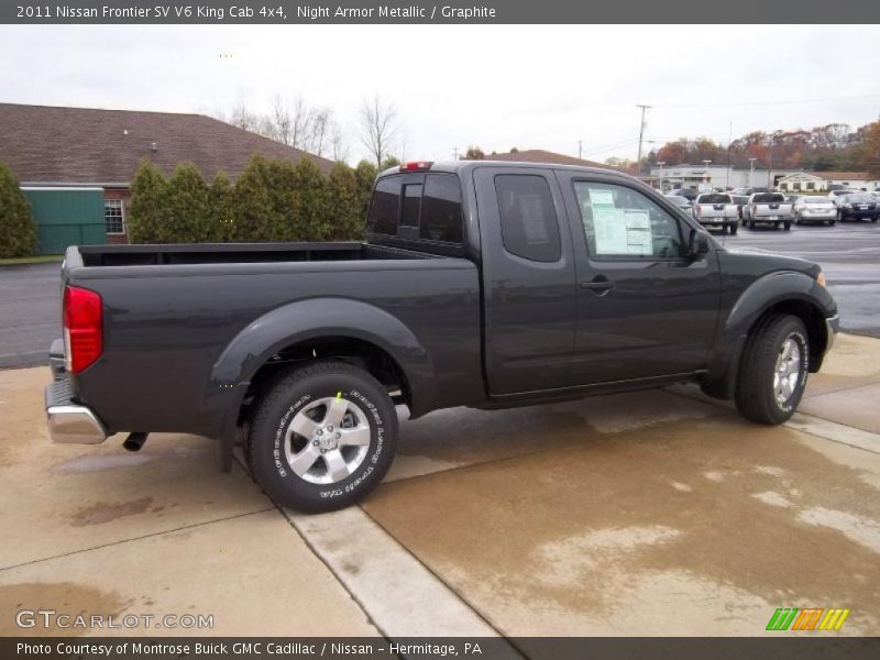 Night Armor Metallic / Graphite 2011 Nissan Frontier SV V6 King Cab 4x4