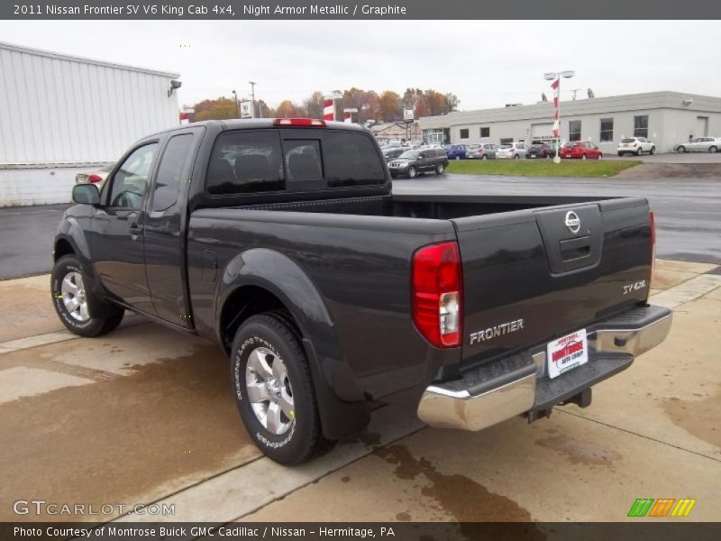 Night Armor Metallic / Graphite 2011 Nissan Frontier SV V6 King Cab 4x4