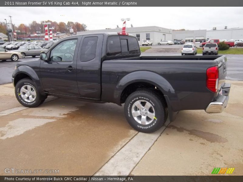 Night Armor Metallic / Graphite 2011 Nissan Frontier SV V6 King Cab 4x4
