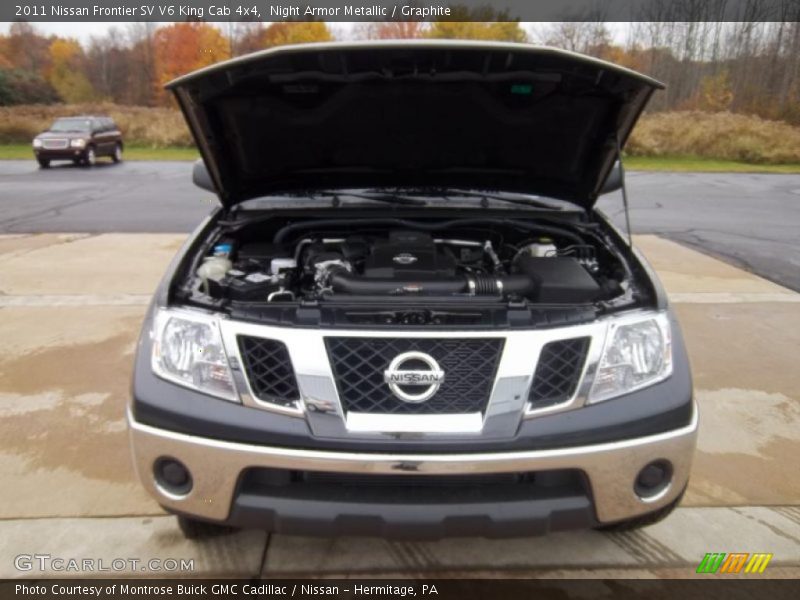 Night Armor Metallic / Graphite 2011 Nissan Frontier SV V6 King Cab 4x4