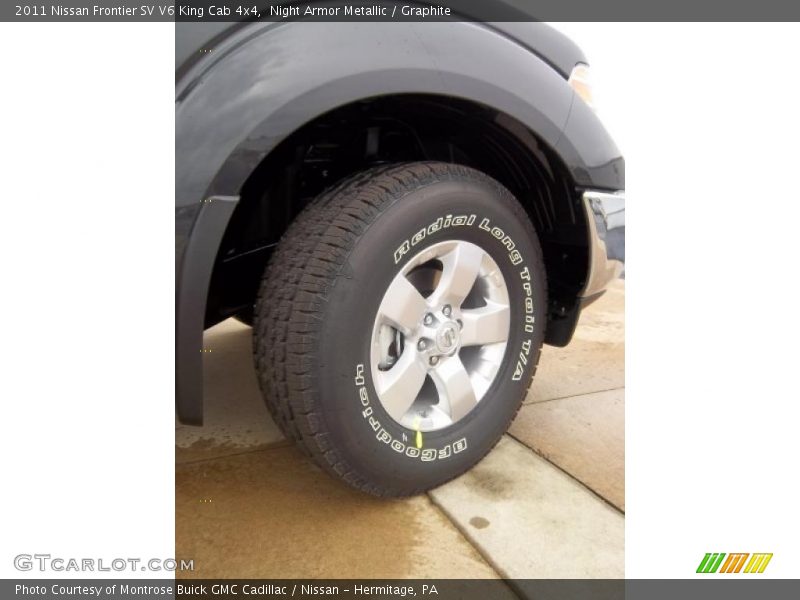 Night Armor Metallic / Graphite 2011 Nissan Frontier SV V6 King Cab 4x4