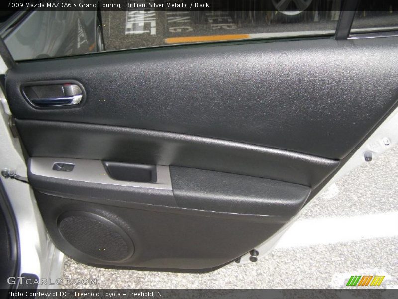 Brilliant Silver Metallic / Black 2009 Mazda MAZDA6 s Grand Touring