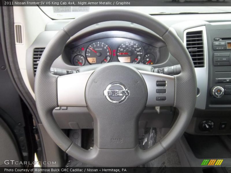  2011 Frontier SV V6 King Cab 4x4 Steering Wheel