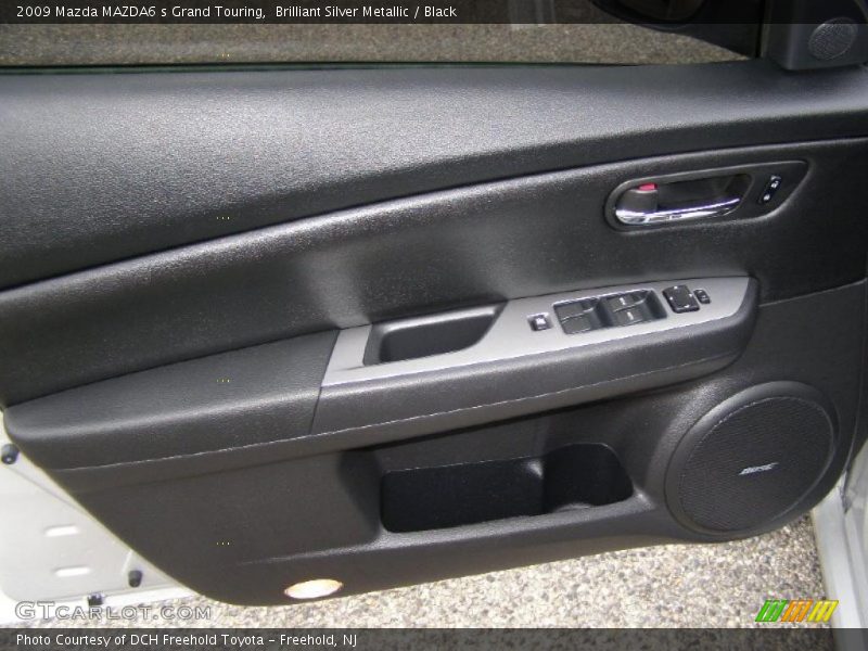 Brilliant Silver Metallic / Black 2009 Mazda MAZDA6 s Grand Touring
