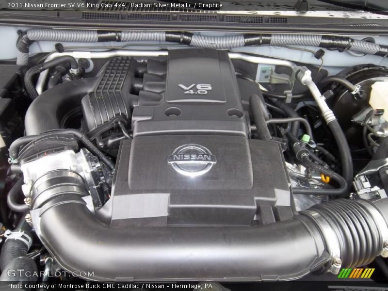  2011 Frontier SV V6 King Cab 4x4 Engine - 4.0 Liter DOHC 24-Valve CVTCS V6