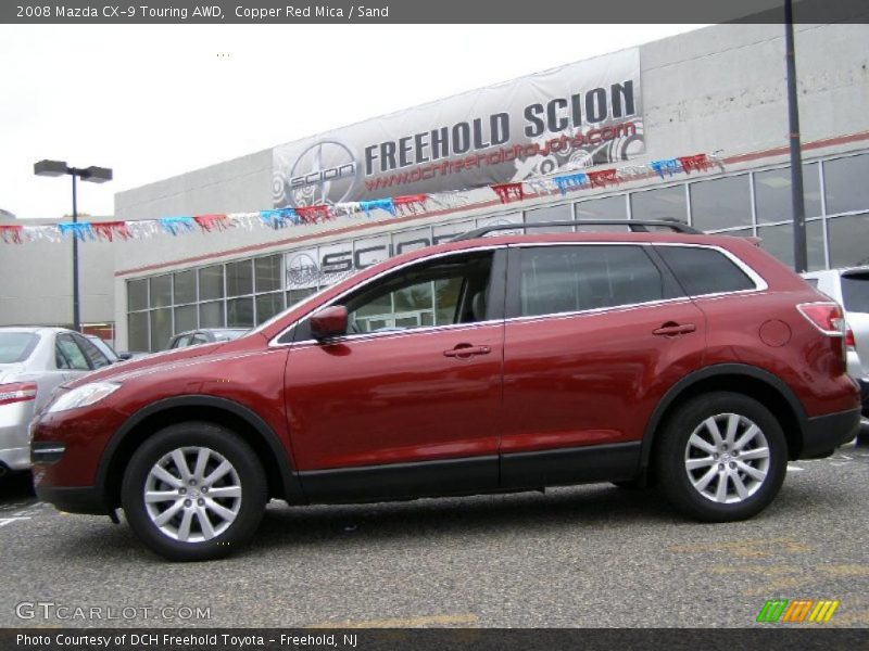 Copper Red Mica / Sand 2008 Mazda CX-9 Touring AWD