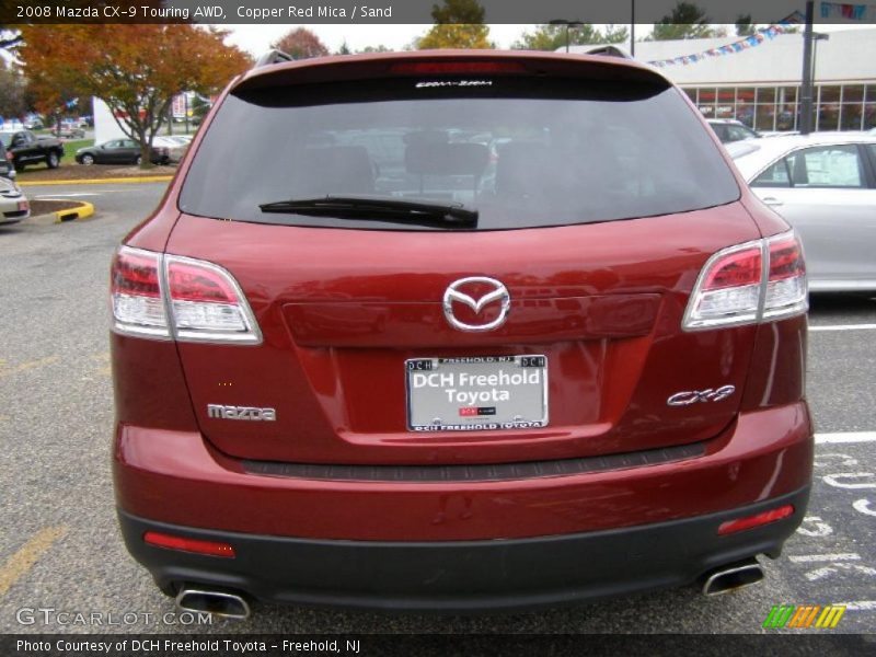 Copper Red Mica / Sand 2008 Mazda CX-9 Touring AWD