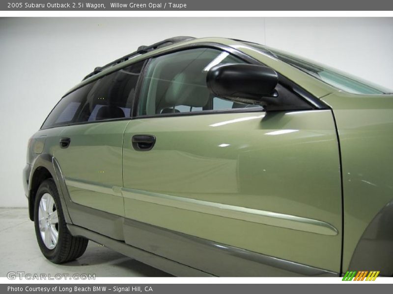 Willow Green Opal / Taupe 2005 Subaru Outback 2.5i Wagon