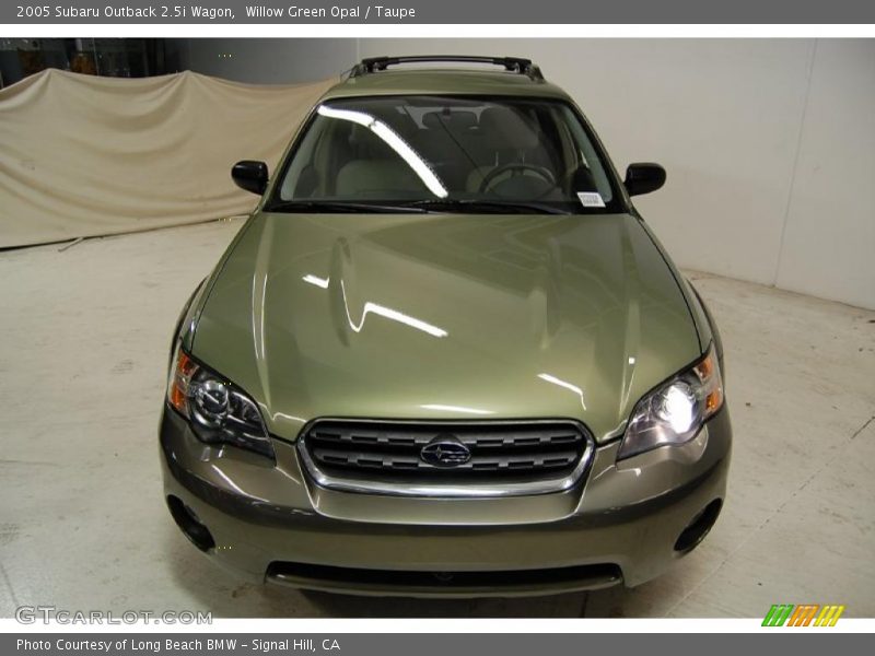 Willow Green Opal / Taupe 2005 Subaru Outback 2.5i Wagon