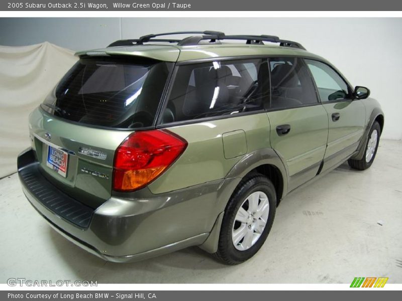 Willow Green Opal / Taupe 2005 Subaru Outback 2.5i Wagon