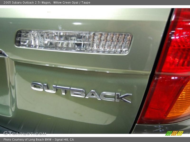 Willow Green Opal / Taupe 2005 Subaru Outback 2.5i Wagon