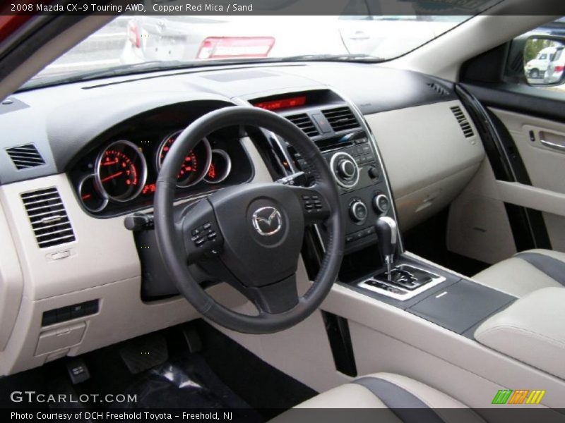 Copper Red Mica / Sand 2008 Mazda CX-9 Touring AWD