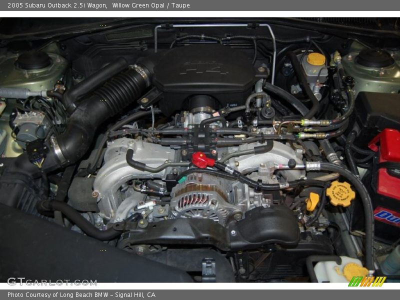  2005 Outback 2.5i Wagon Engine - 2.5 Liter SOHC 16-Valve Flat 4 Cylinder