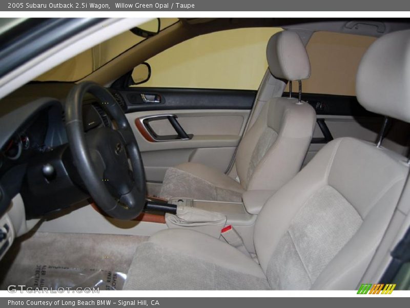 Willow Green Opal / Taupe 2005 Subaru Outback 2.5i Wagon