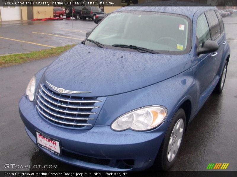 Marine Blue Pearl / Pastel Slate Gray 2007 Chrysler PT Cruiser