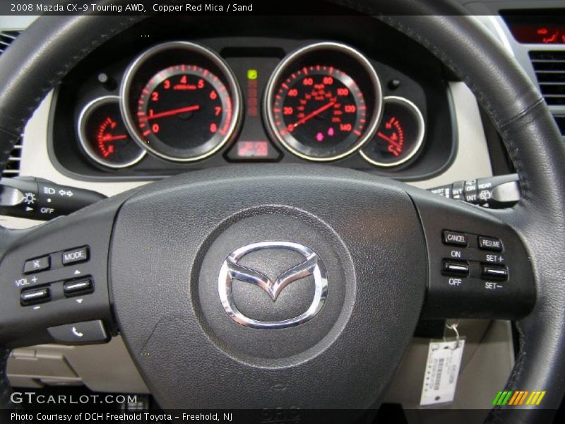 Copper Red Mica / Sand 2008 Mazda CX-9 Touring AWD