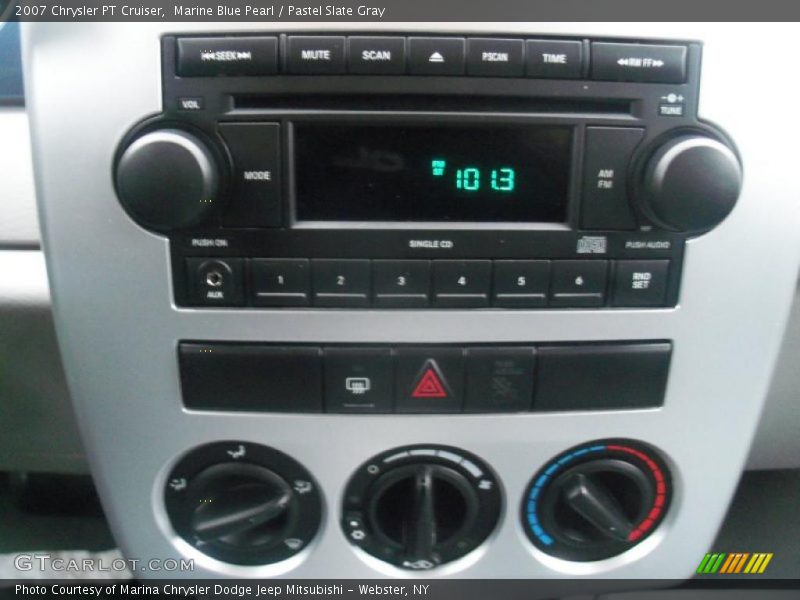 Marine Blue Pearl / Pastel Slate Gray 2007 Chrysler PT Cruiser