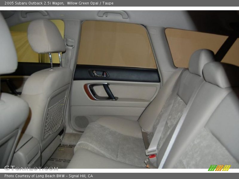Willow Green Opal / Taupe 2005 Subaru Outback 2.5i Wagon
