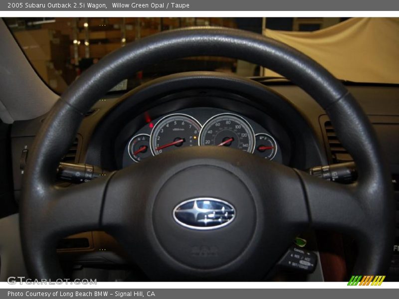 Willow Green Opal / Taupe 2005 Subaru Outback 2.5i Wagon