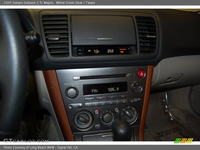 Willow Green Opal / Taupe 2005 Subaru Outback 2.5i Wagon