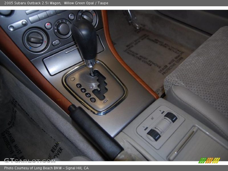  2005 Outback 2.5i Wagon 4 Speed Automatic Shifter